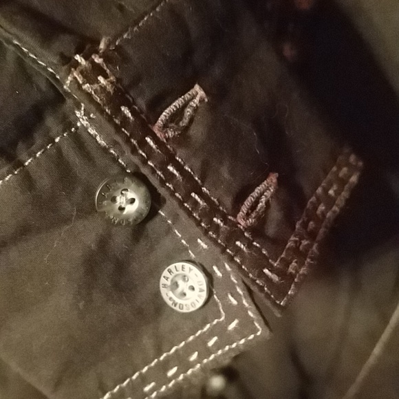 Womens small Harley Davidson button down shirt - Picture 4 of 5